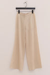 SWAYING 25 Early Autumn Knit Straight Casual Pants SW-SW25PF3B12C1-MH Beige Gray